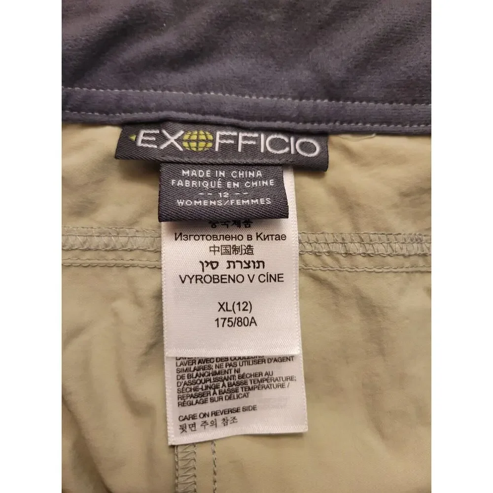 Exofficio Womens sz XL Nylon Hiking Shorts